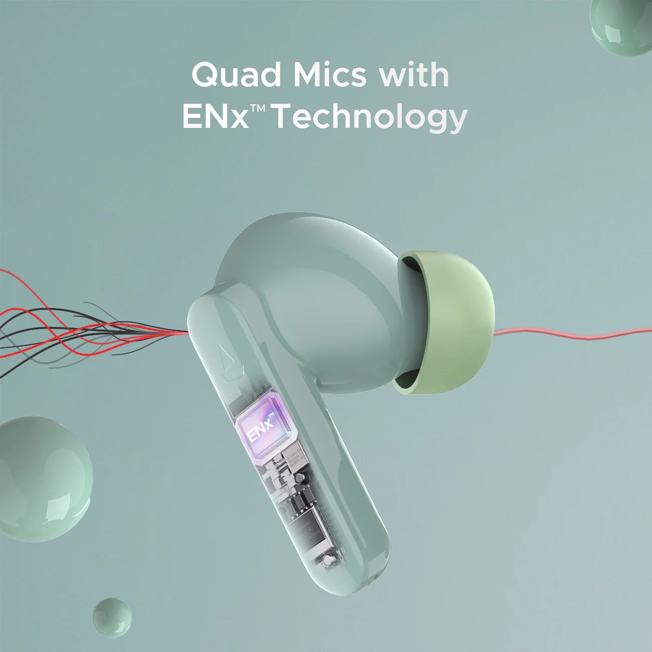 boAt Airdopes Ultra Plus | Wireless Earbuds with 50 Hours Playback, BEAST™ Mode, Quad Mics with ENx™ Tech, IWP™ Technology - Image 11
