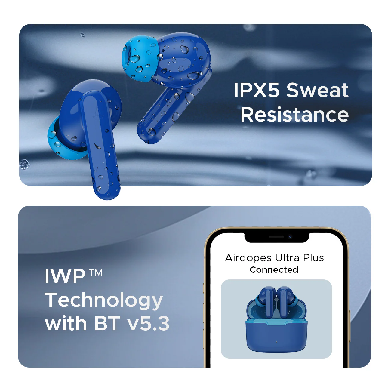 boAt Airdopes Ultra Plus | Wireless Earbuds with 50 Hours Playback, BEAST™ Mode, Quad Mics with ENx™ Tech, IWP™ Technology - Image 20