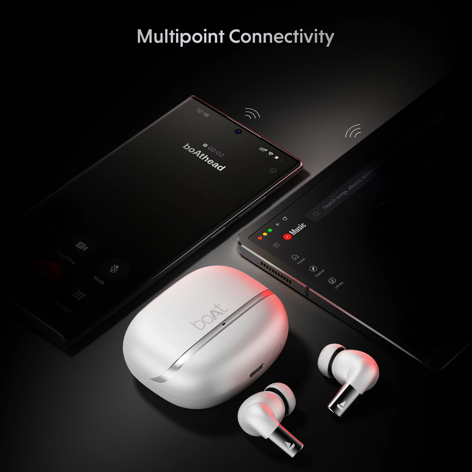 boAt Airdopes Ultra Pro | Wireless Earbuds with 100 Hours Playback, Immersive Spatial Audio, Multipoint Connectivity - Image 15