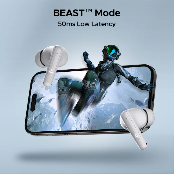 boAt Airdopes Unity ANC | Bluetooth Earbuds with Active Noise Cancellation, ENx™ Technology, BEAST™ Mode, ASAP™ Charge - Image 11