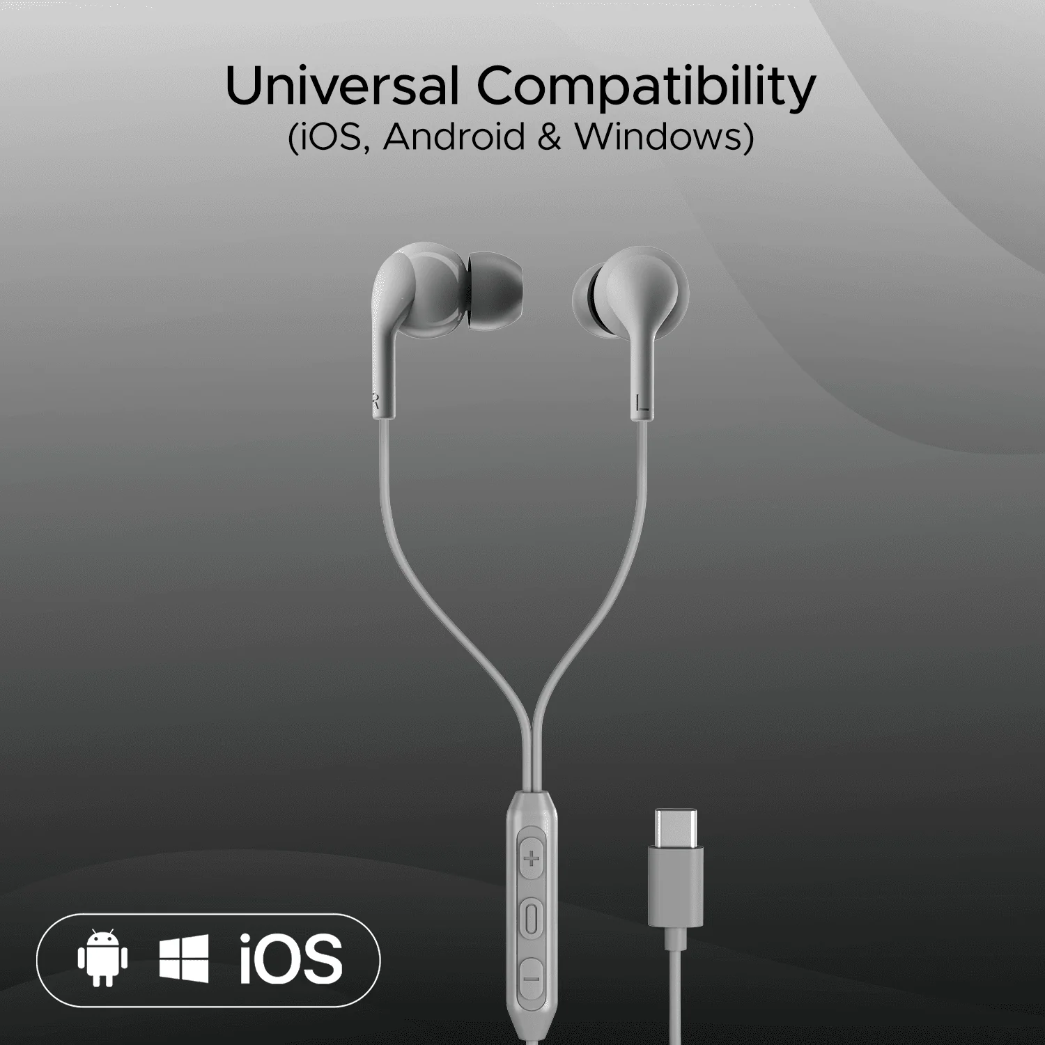Bassheads 100C | Wired Earphone with Type-C Jack, boAt Signature Sound, In-built Mic, Integrated Controls - Image 16