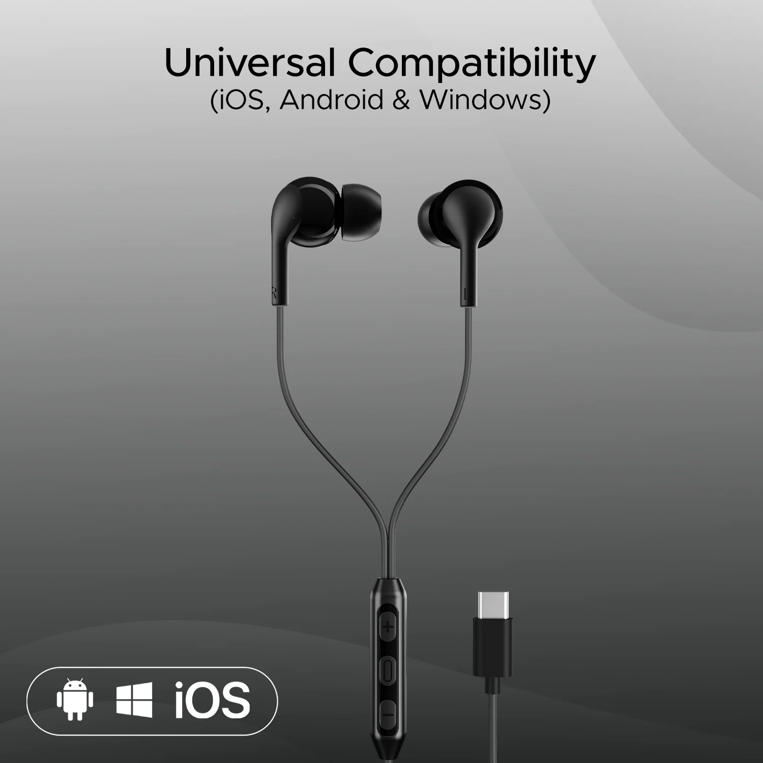 Bassheads 100C | Wired Earphone with Type-C Jack, boAt Signature Sound, In-built Mic, Integrated Controls - Image 8