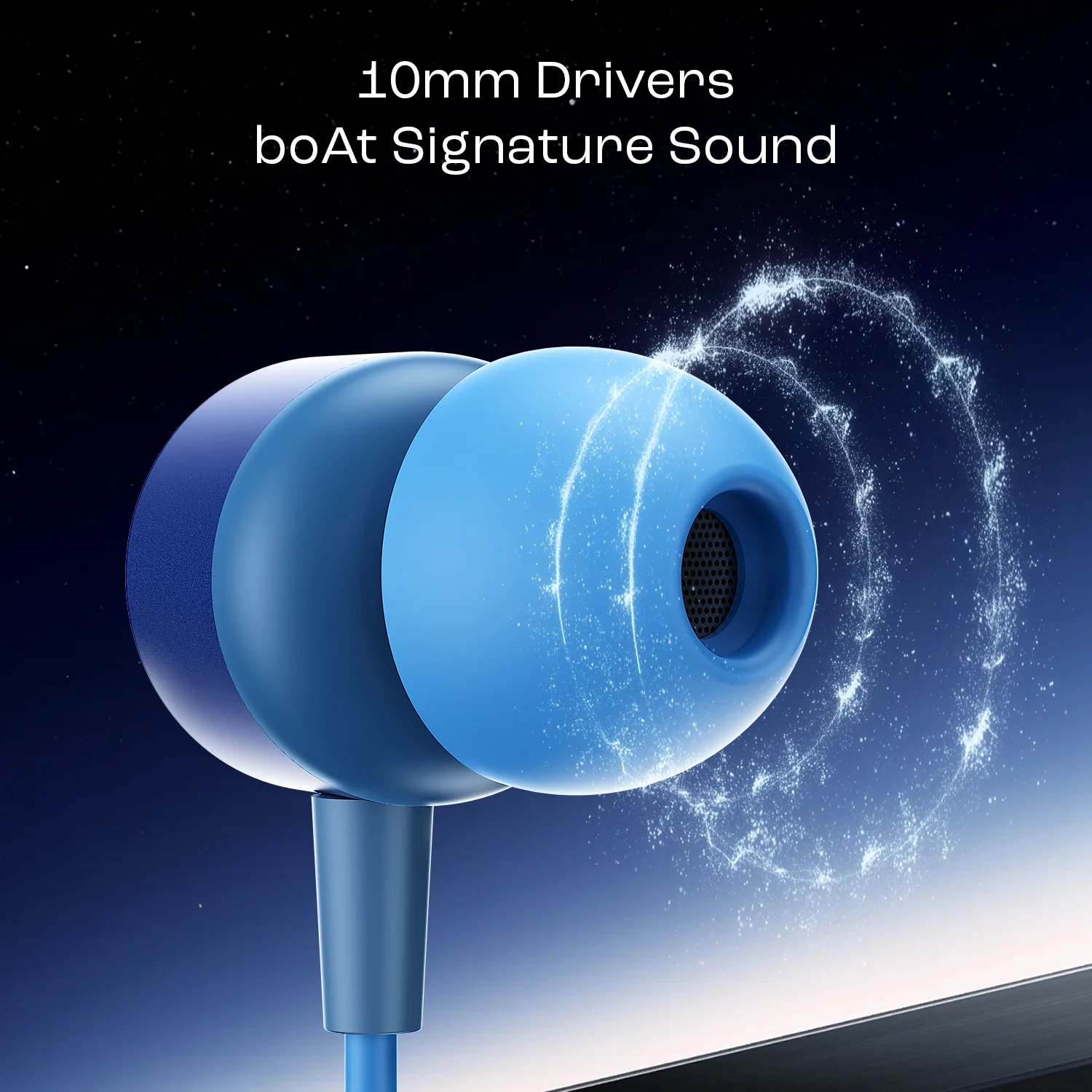 Bassheads 162v2 | Wired Earphone with 10mm Drivers, boAt Signature Sound, Metallic Earbuds, Ergonomic Fit - Image 12