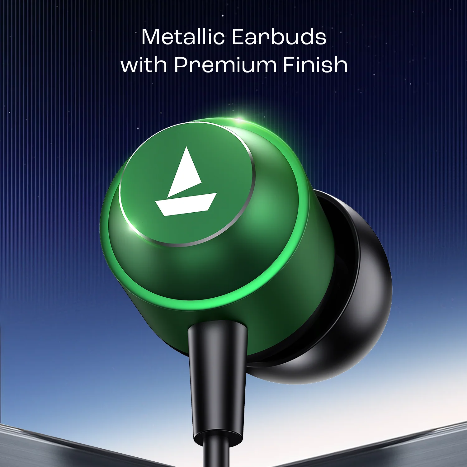 Bassheads 162v2 | Wired Earphone with 10mm Drivers, boAt Signature Sound, Metallic Earbuds, Ergonomic Fit - Image 16