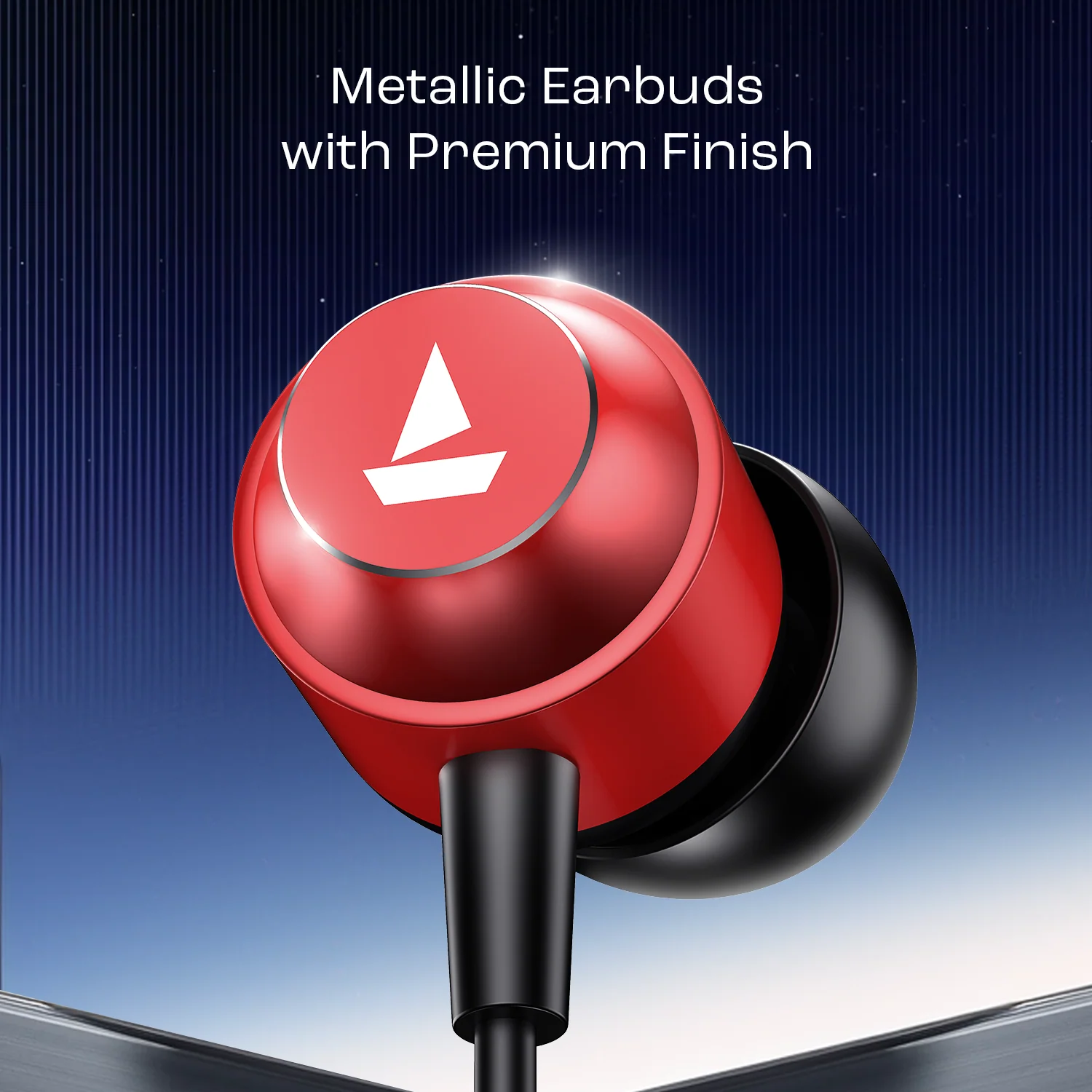 Bassheads 162v2 | Wired Earphone with 10mm Drivers, boAt Signature Sound, Metallic Earbuds, Ergonomic Fit - Image 20