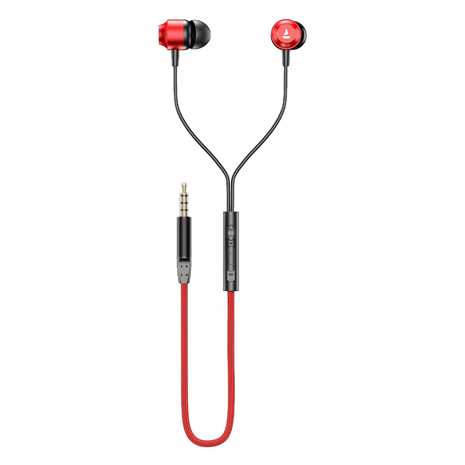 Bassheads 162v2 | Wired Earphone with 10mm Drivers, boAt Signature Sound, Metallic Earbuds, Ergonomic Fit - Image 4