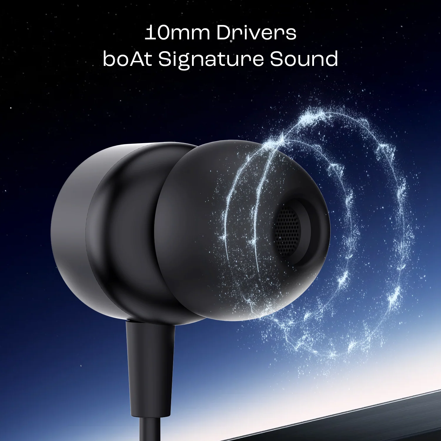 Bassheads 162v2 | Wired Earphone with 10mm Drivers, boAt Signature Sound, Metallic Earbuds, Ergonomic Fit - Image 7