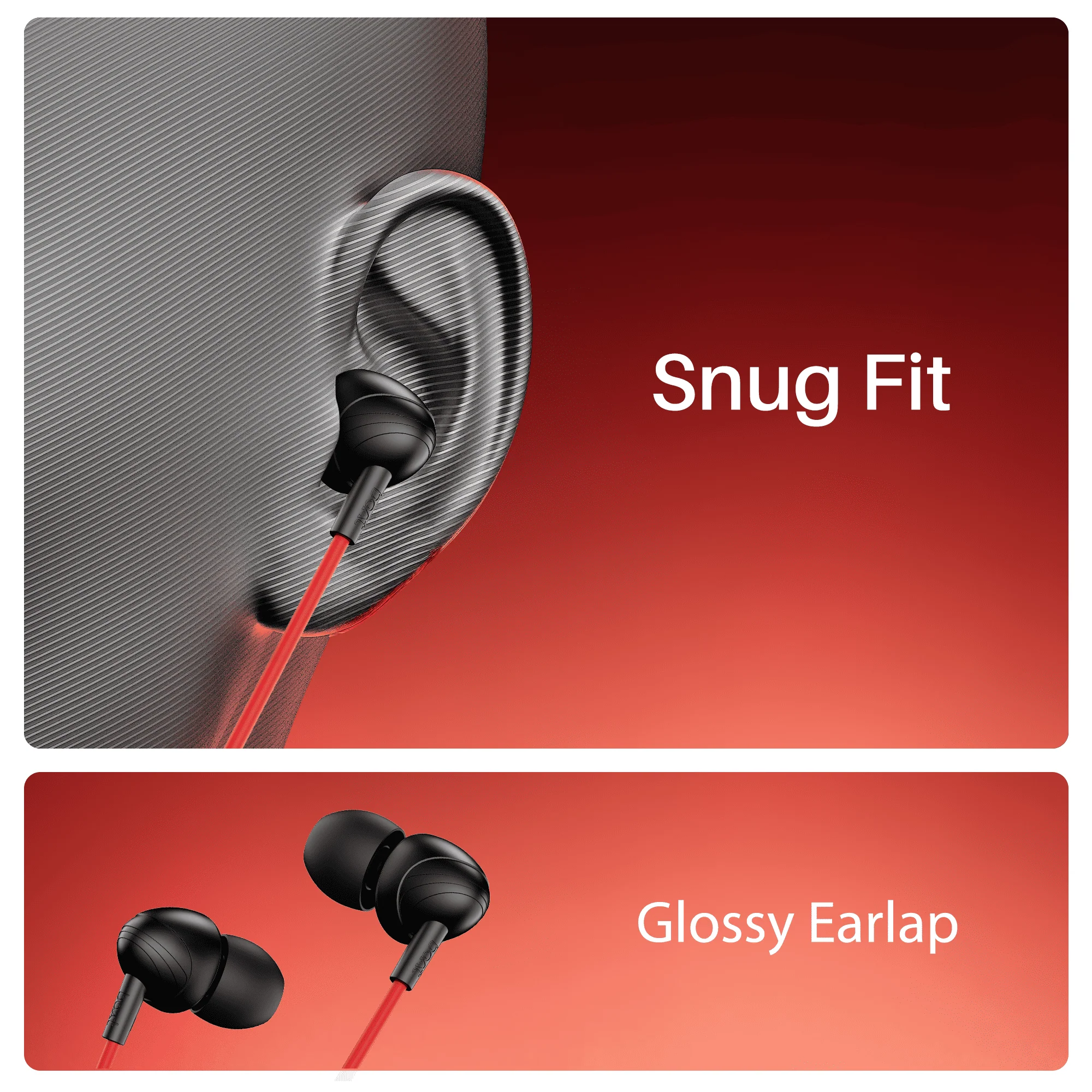 boAt Bassheads 211 | Wired Earphones with 10mm Drivers, Mic & Glossy Comfort Fit - Image 13