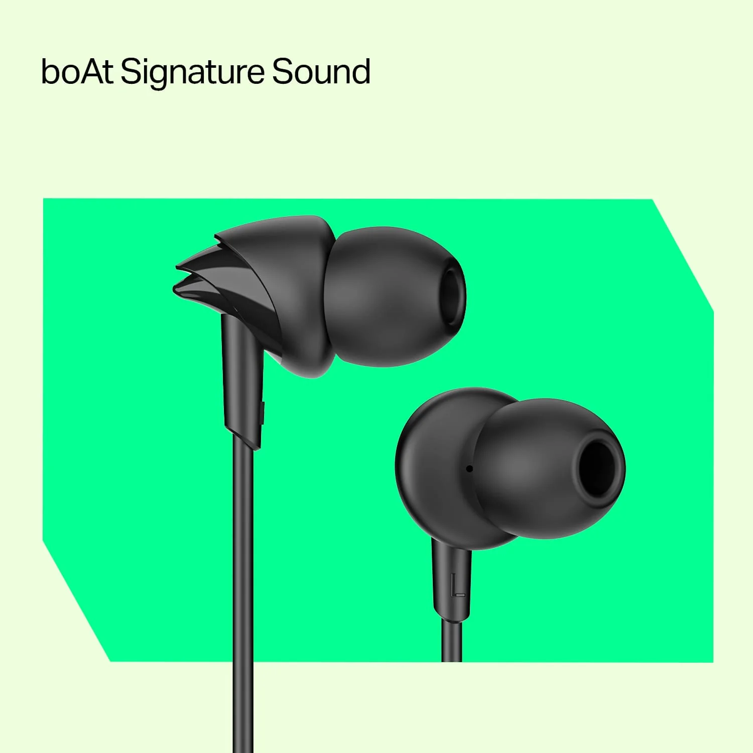 Bassheads 213L | Wired Earphone with 10mm Drivers, boAt Signature Sound, Snug Fit & Braided Cable - Image 5