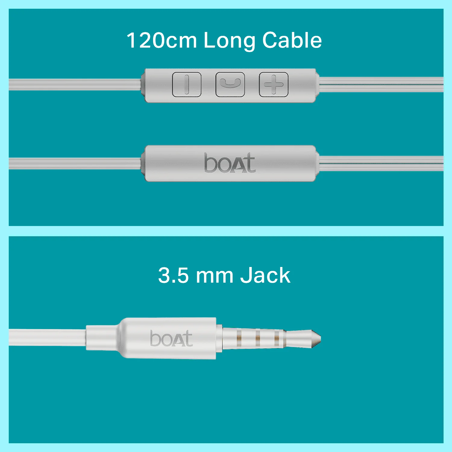 Bassheads 55 | Wired Earphones with 10mm Drivers, Metallic Buds, In-Line Mic & Lightweight Design - Image 11