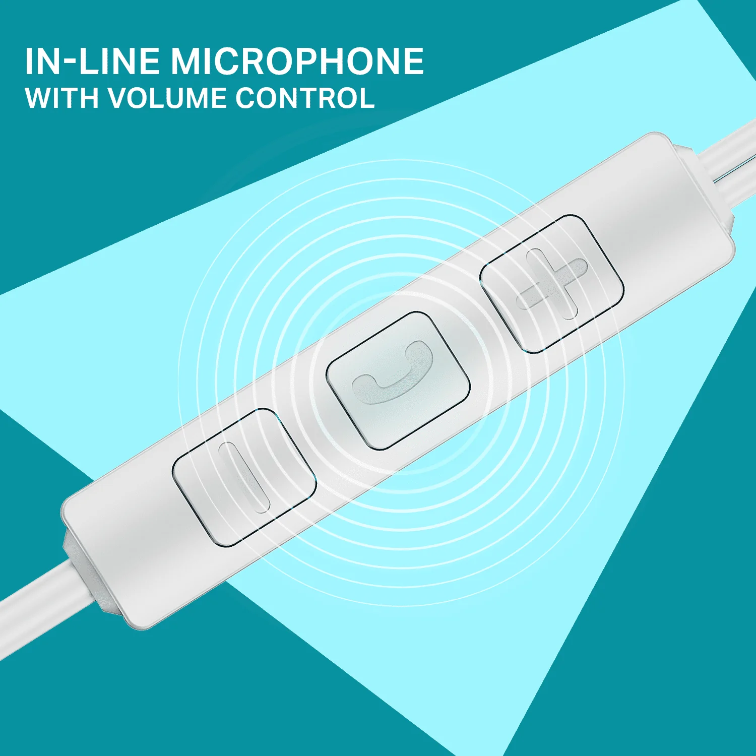Bassheads 55 | Wired Earphones with 10mm Drivers, Metallic Buds, In-Line Mic & Lightweight Design - Image 9