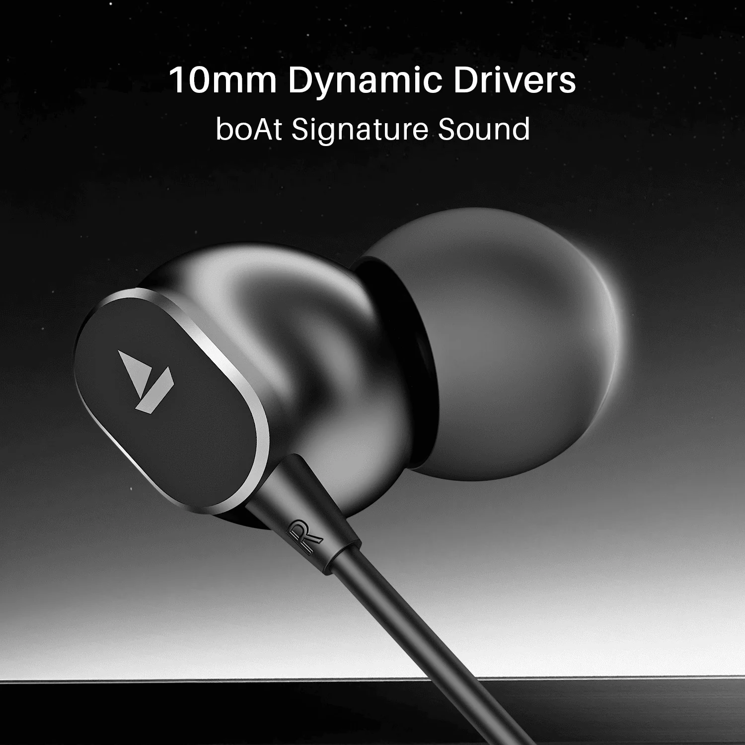 Bassheads 90C | Wired Earphones with 10mm Drivers, Magnetic Metallic Buds, In-Line Mic & Lightweight Design - Image 3