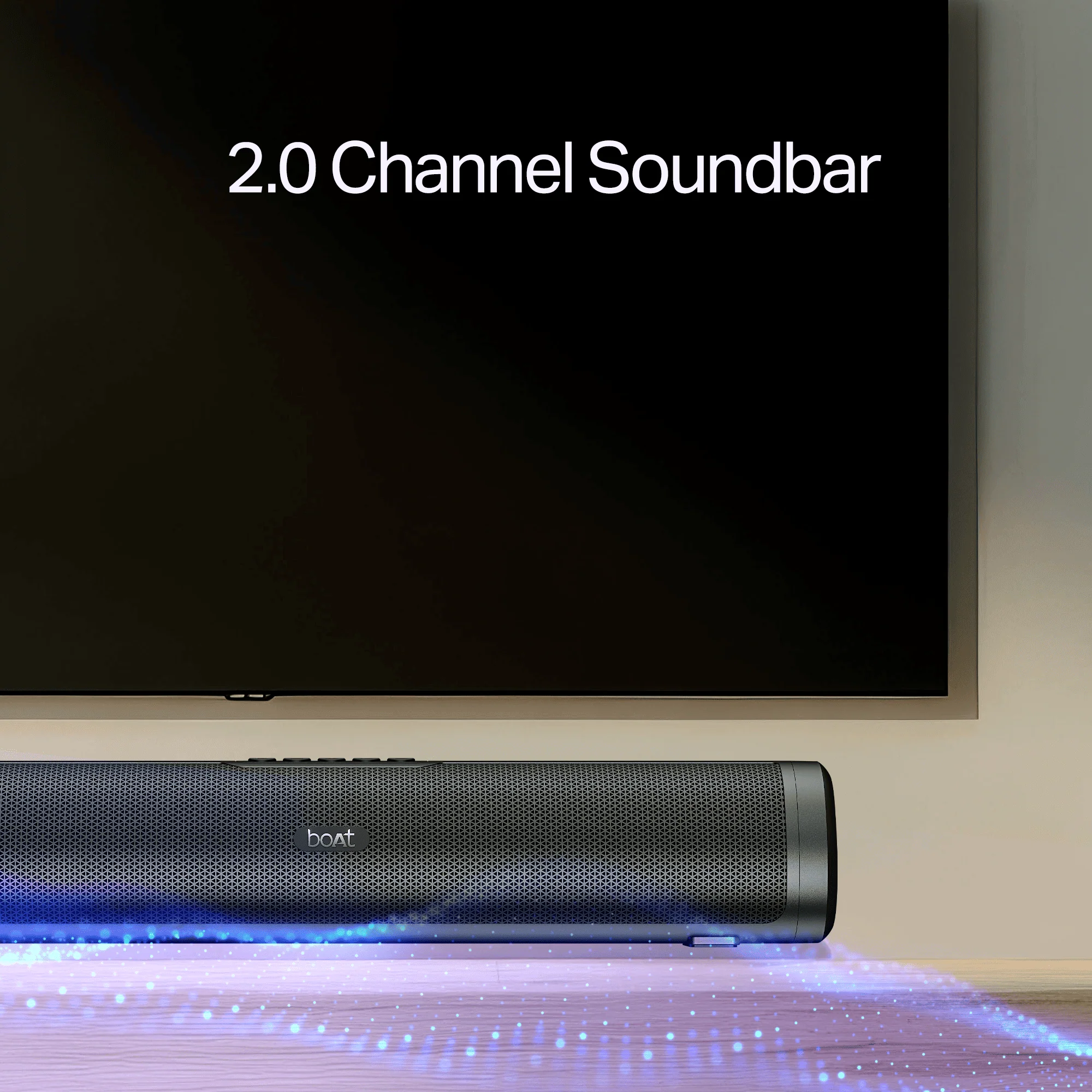 boAt Aavante 2.0 150 | 16W Portable Soundbar with RGB LEDs, TWS Mode & Multi-Connectivity - Image 3