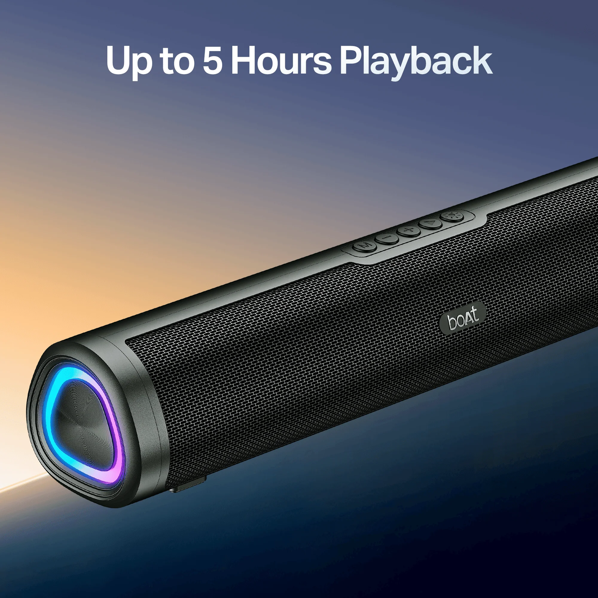 boAt Aavante 2.0 150 | 16W Portable Soundbar with RGB LEDs, TWS Mode & Multi-Connectivity - Image 7