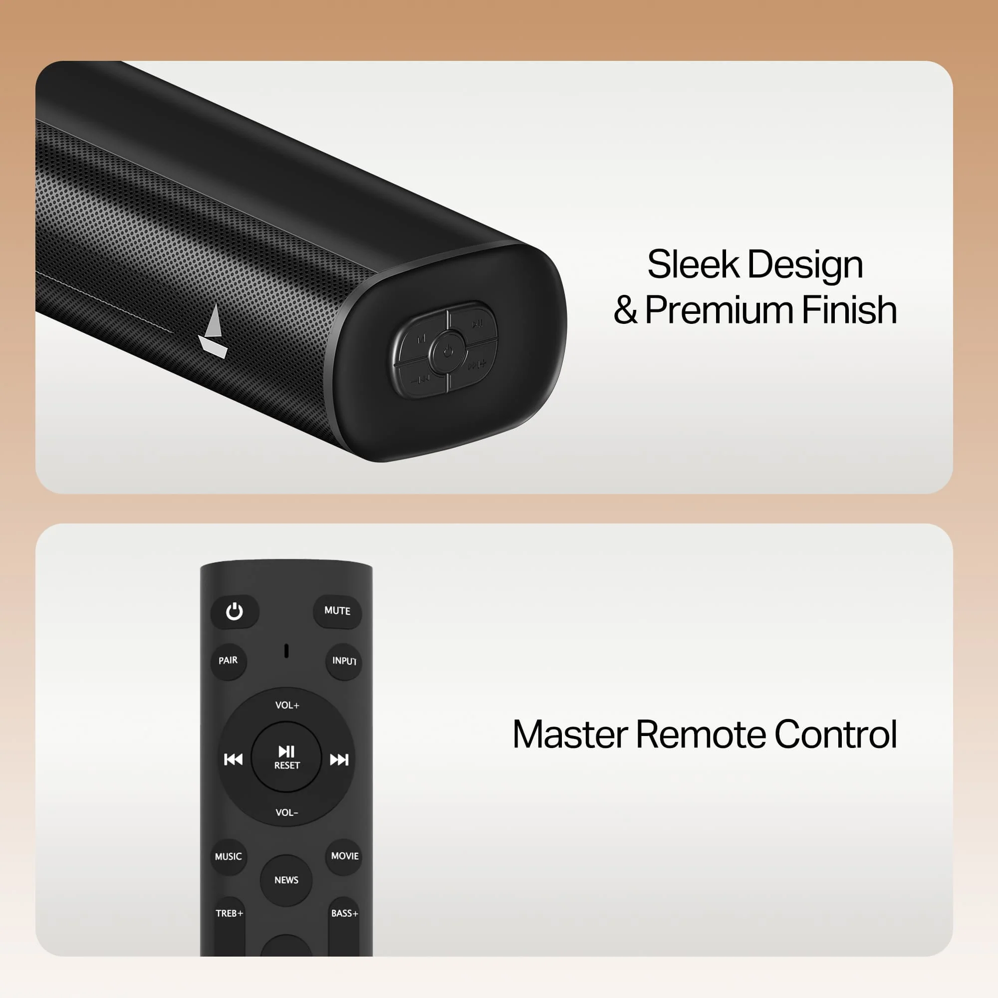 boAt Aavante 2.1 1650 | Soundbar with 160W RMS, Wireless Subwoofer & Multi-Connectivity - Image 5