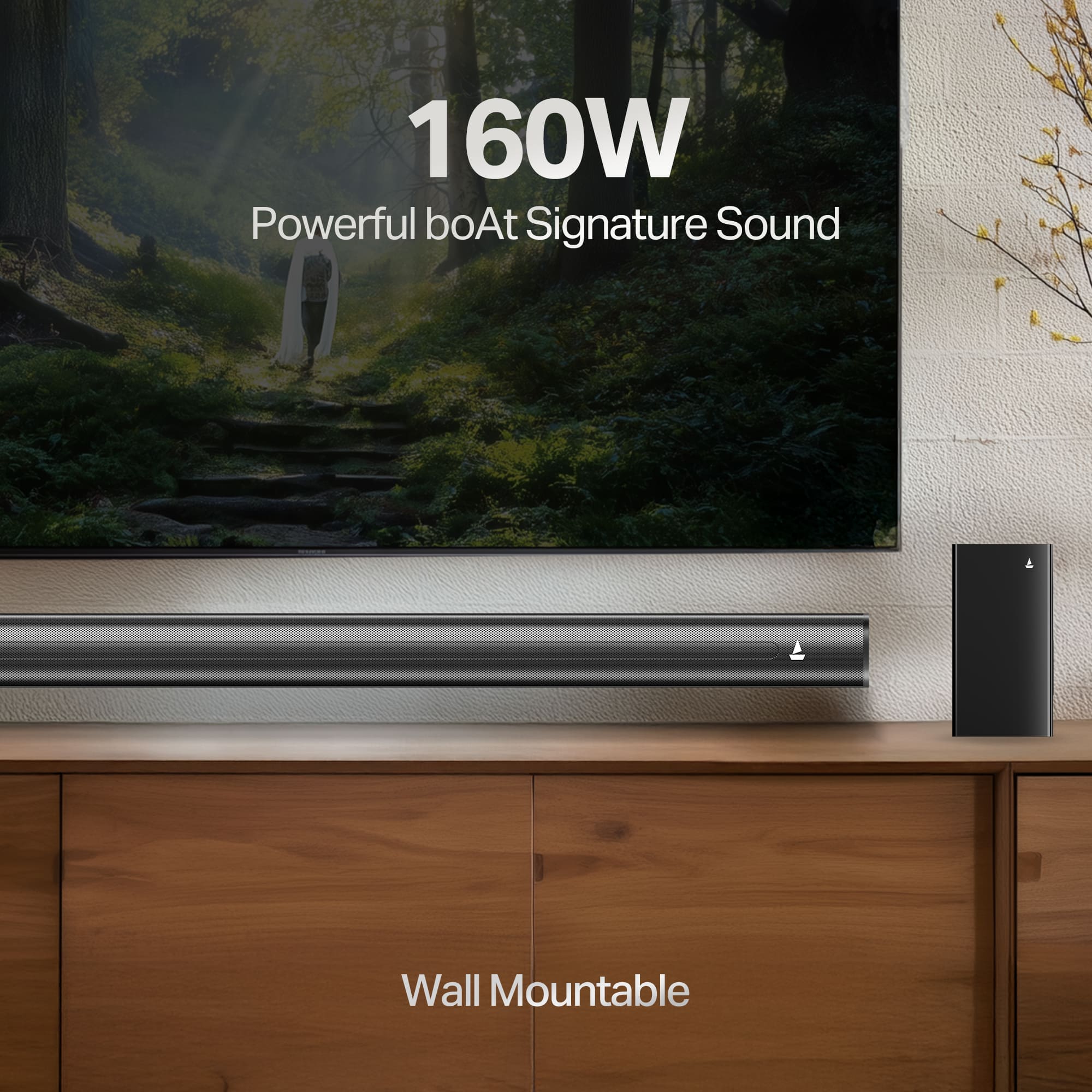 boAt Aavante 2.1 1650 | Soundbar with 160W RMS, Wireless Subwoofer & Multi-Connectivity - Image 6