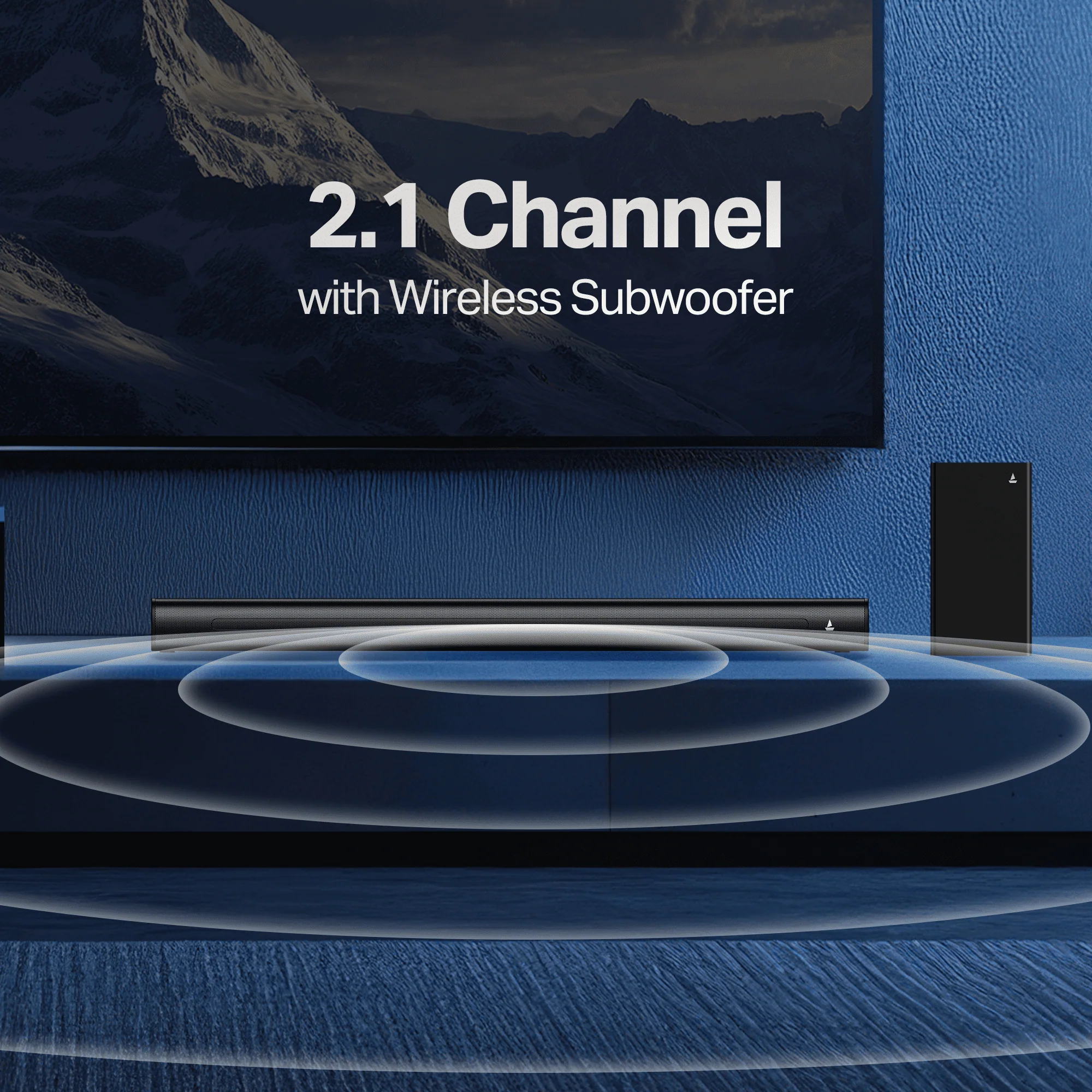 boAt Aavante 2.1 2450 | Soundbar with 240W RMS, Wireless Subwoofer & Multi-Connectivity - Image 2