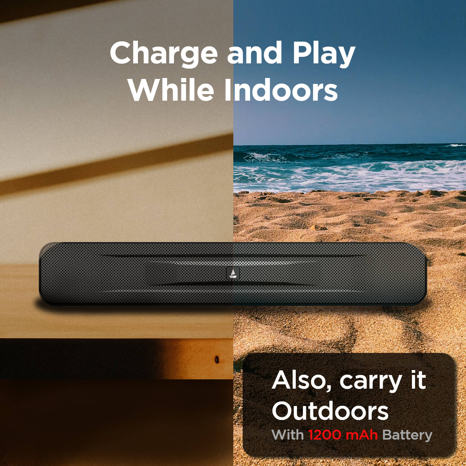 boAt Aavante Bar 508 | Bluetooth Soundbar with 10W RMS Sound, Dual EQ Modes, Built In Mic, Stylish & Portable Design - Image 3