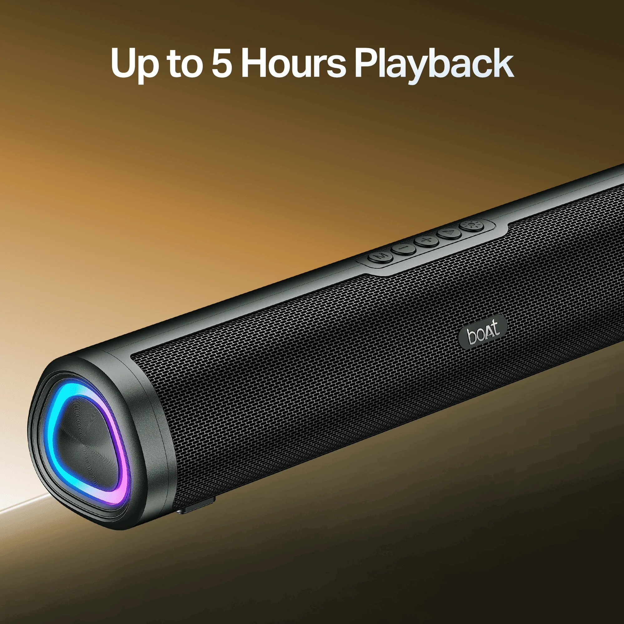 boAt Aavante Groove Plus | Portable Soundbar with RGB LEDs, TWS Mode & Multi-Connectivity - Image 7