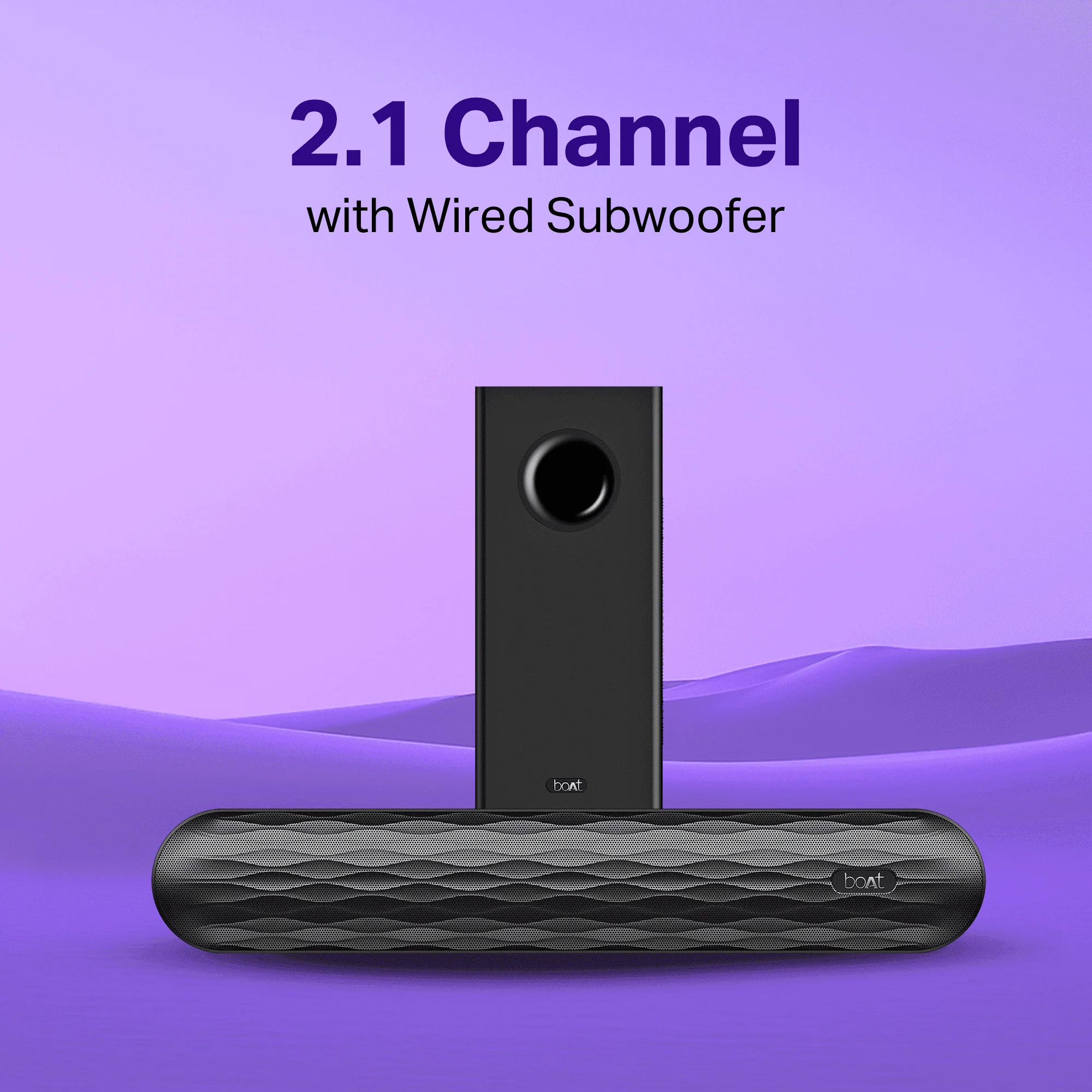 boAt Aavante Lyric | 40W Powerful Sound with 2.1 Channel Audio & Wired Subwoofer - Image 3