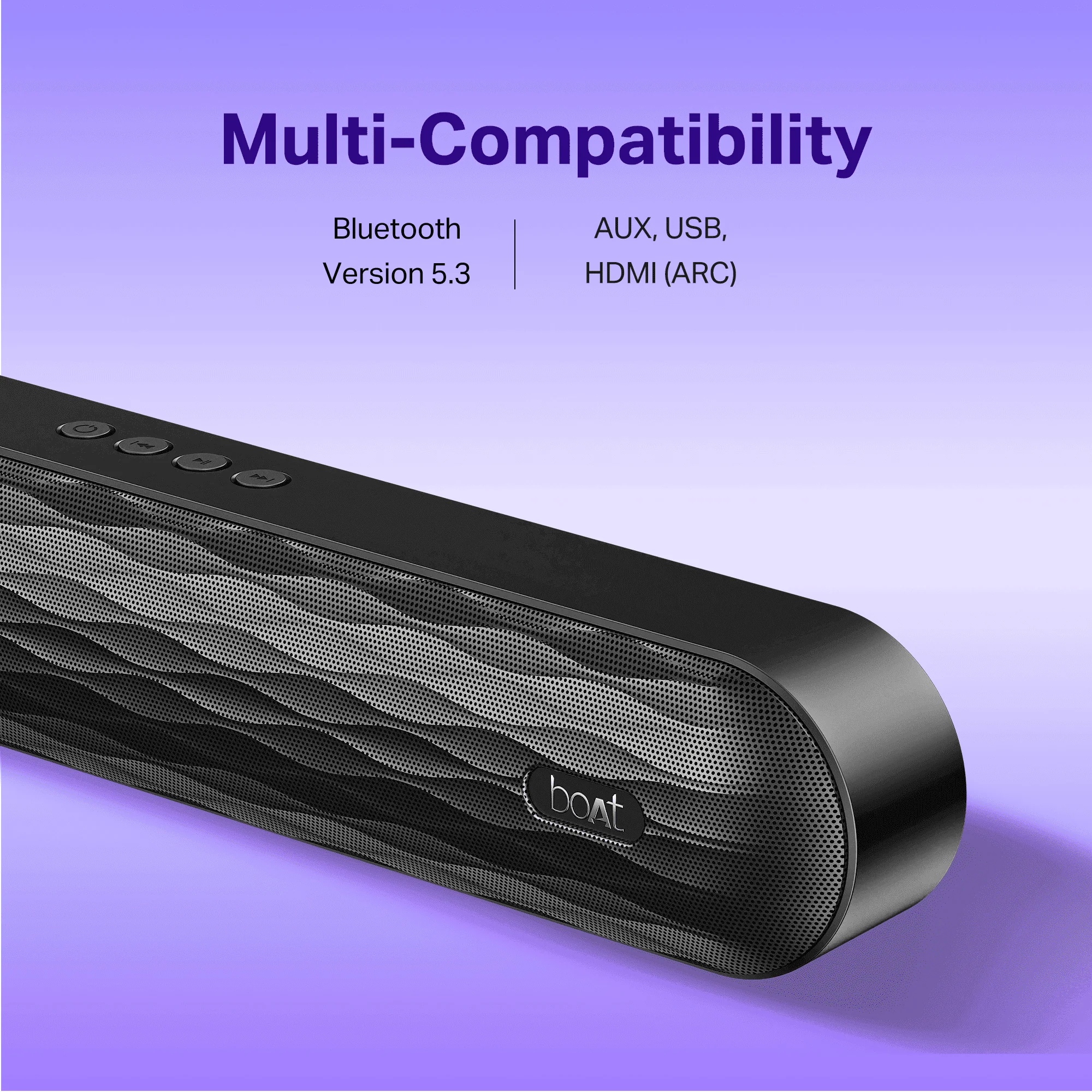 boAt Aavante Lyric | 40W Powerful Sound with 2.1 Channel Audio & Wired Subwoofer - Image 4