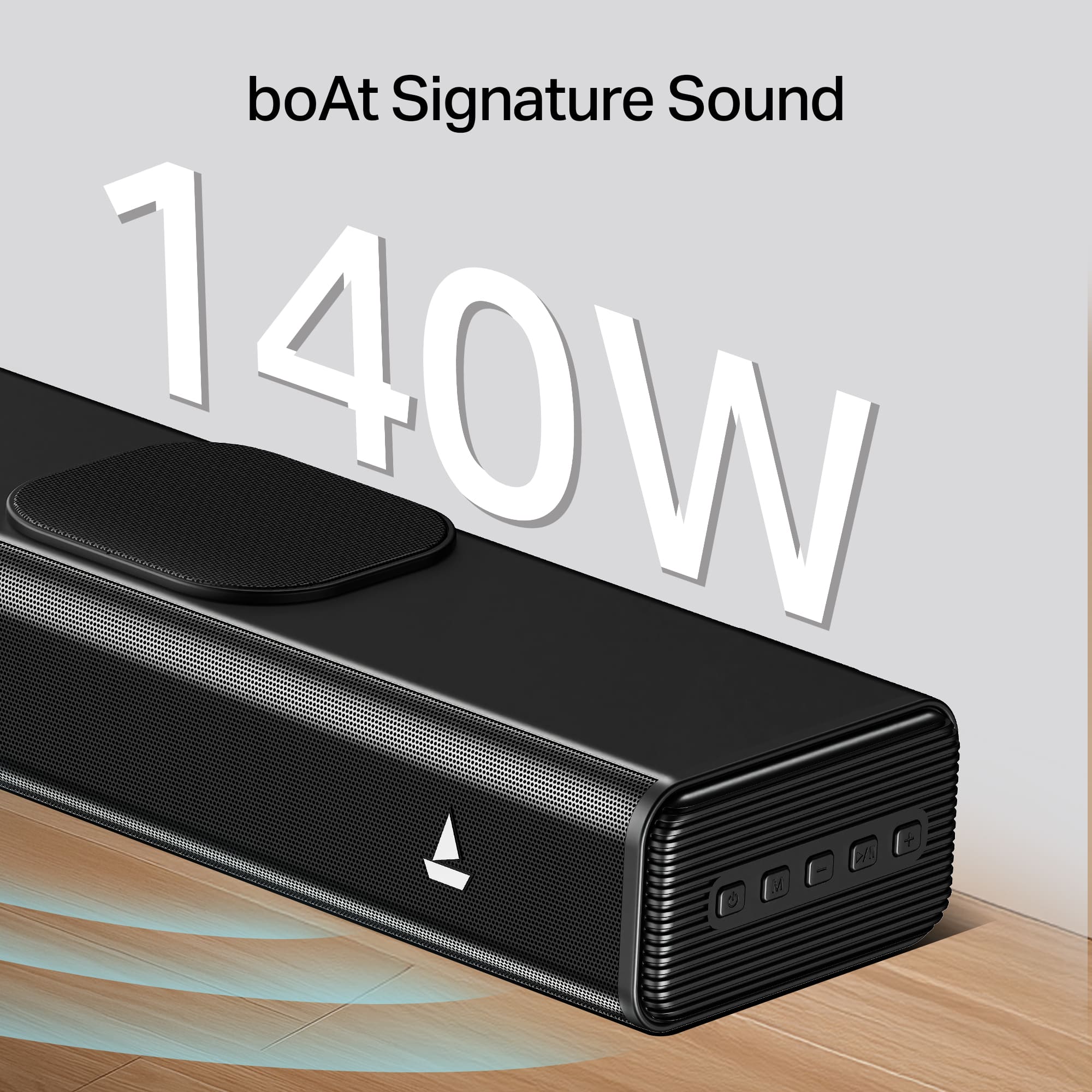 boAt Aavante 2.2 1400 | 140W 2.2 Channel Soundbar with Built-in Subwoofer & Multi-Connectivity - Image 3