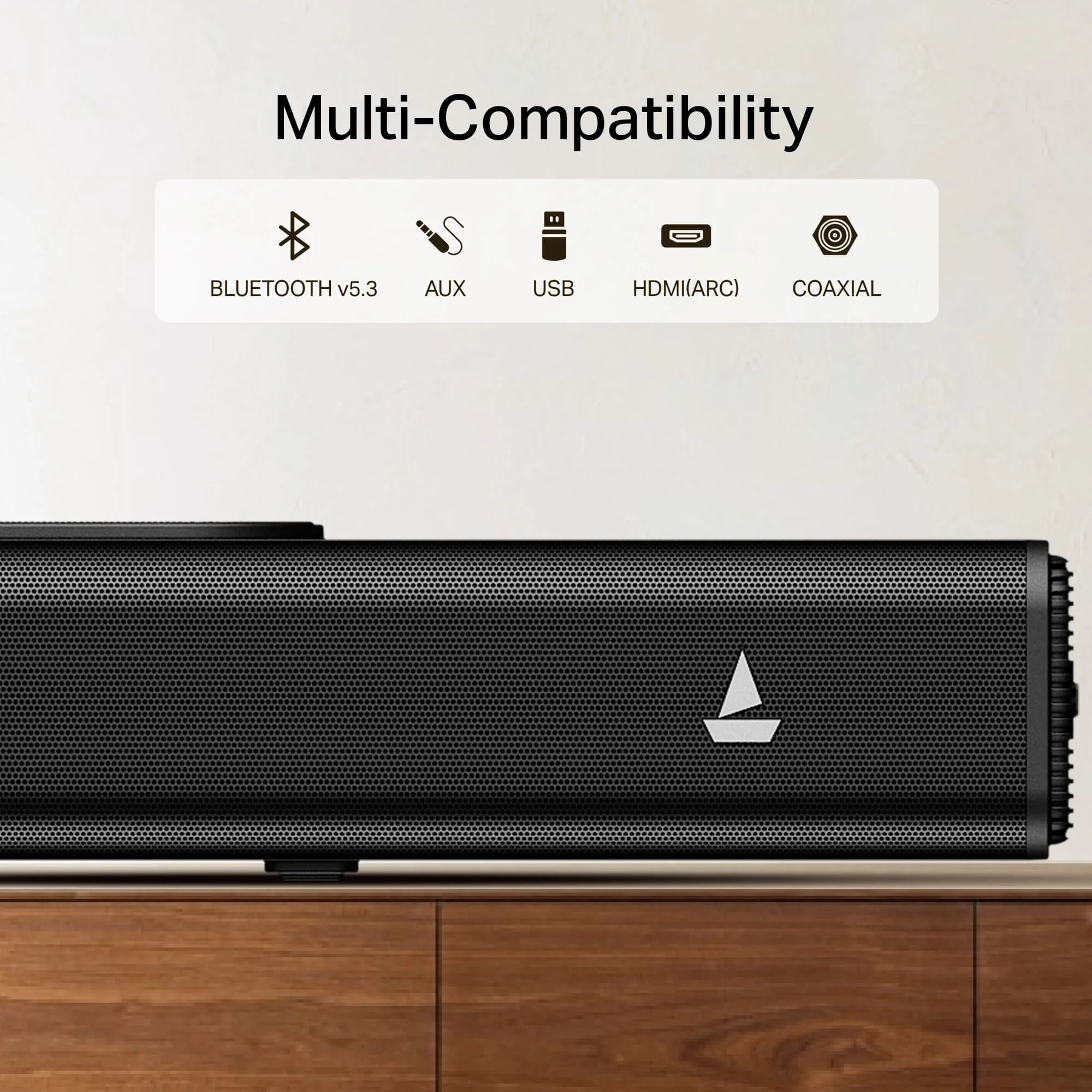 boAt Aavante 2.2 1400 | 140W 2.2 Channel Soundbar with Built-in Subwoofer & Multi-Connectivity - Image 4