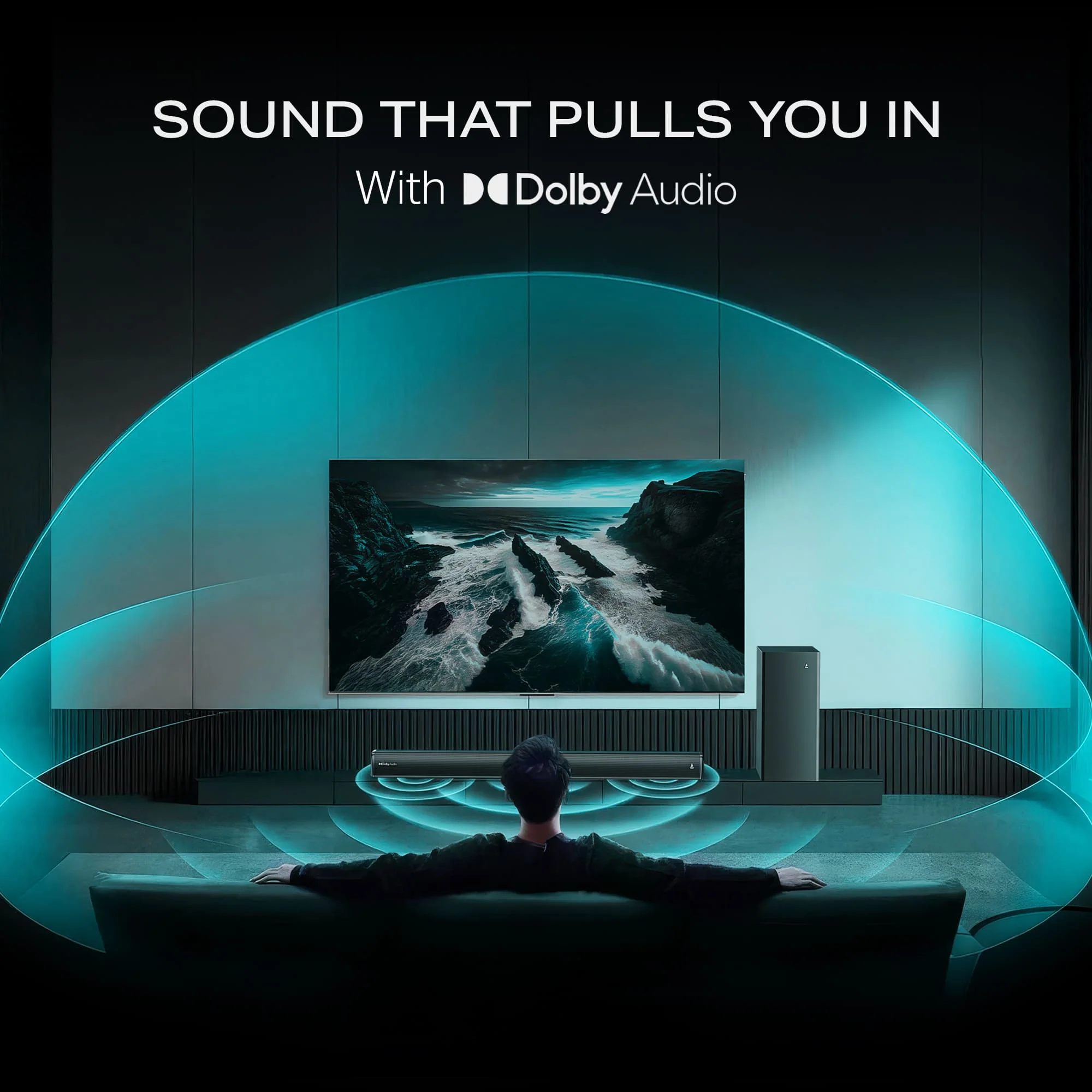 boAt Aavante 2.1 2000D | 200W 2.1 Channel Soundbar with Wired Subwoofer, Multi-Connectivity & EQ Modes - Image 2