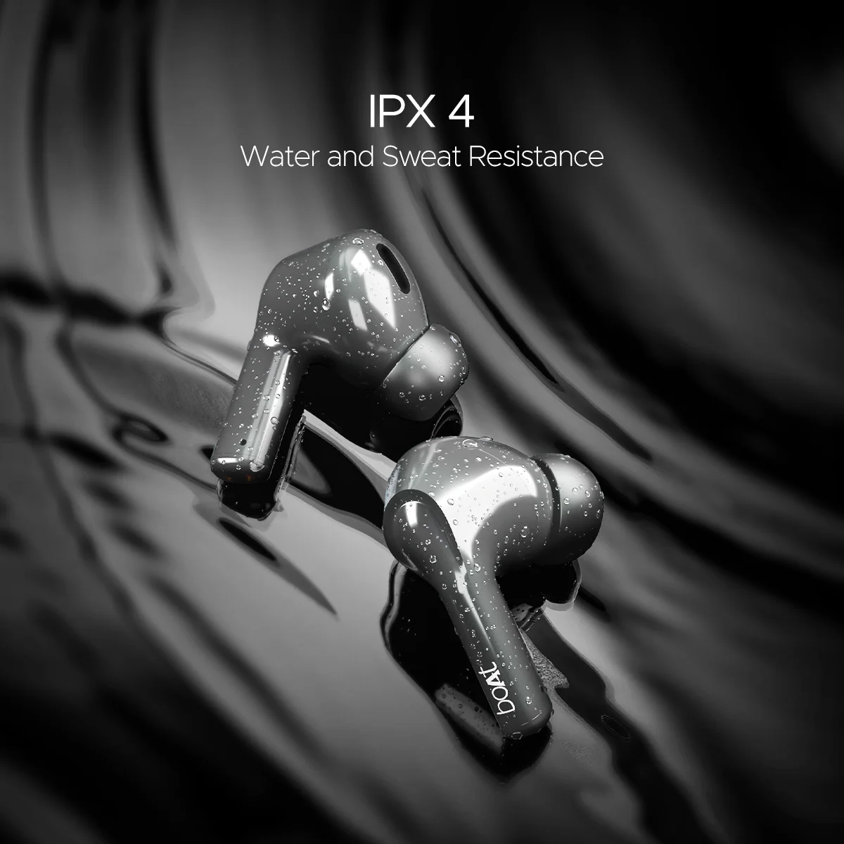 boAt Airdopes 161 (Metallic) | Wireless Earbuds with Massive Playback of upto 50 Hours, IPX4 Water & Sweat Resistance, IWP Technology, Type C Interface - Image 12