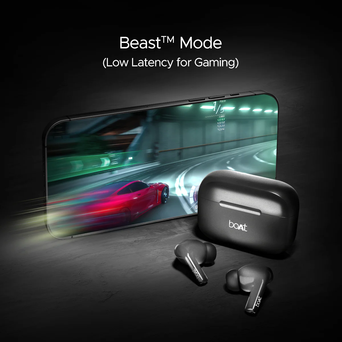 boAt Airdopes 161 (Metallic) | Wireless Earbuds with Massive Playback of upto 50 Hours, IPX4 Water & Sweat Resistance, IWP Technology, Type C Interface - Image 13