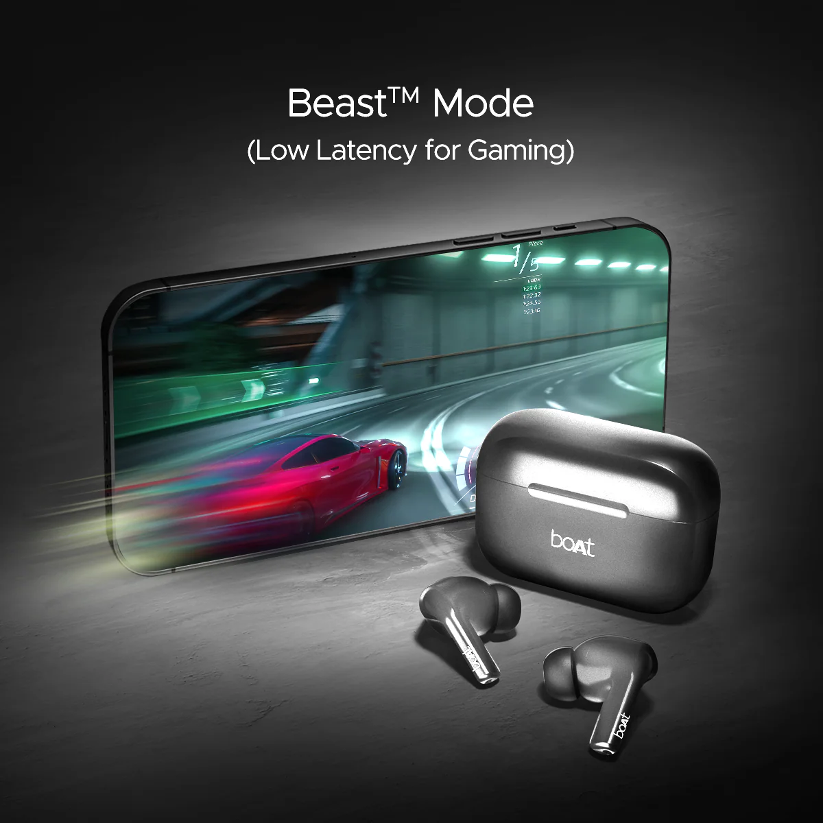 boAt Airdopes 161 (Metallic) | Wireless Earbuds with Massive Playback of upto 50 Hours, IPX4 Water & Sweat Resistance, IWP Technology, Type C Interface - Image 14