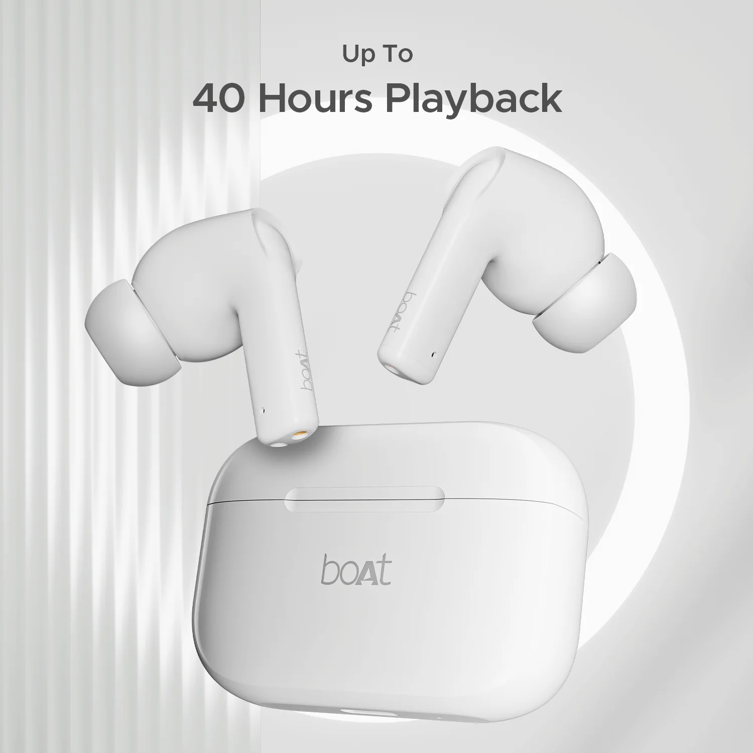 boAt Airdopes 161 SS Edition | TWS Earbuds with Massive Playback of upto 40 Hours, IPX5 Water & Sweat Resistance, IWP Technology, Type C Interface - Image 13