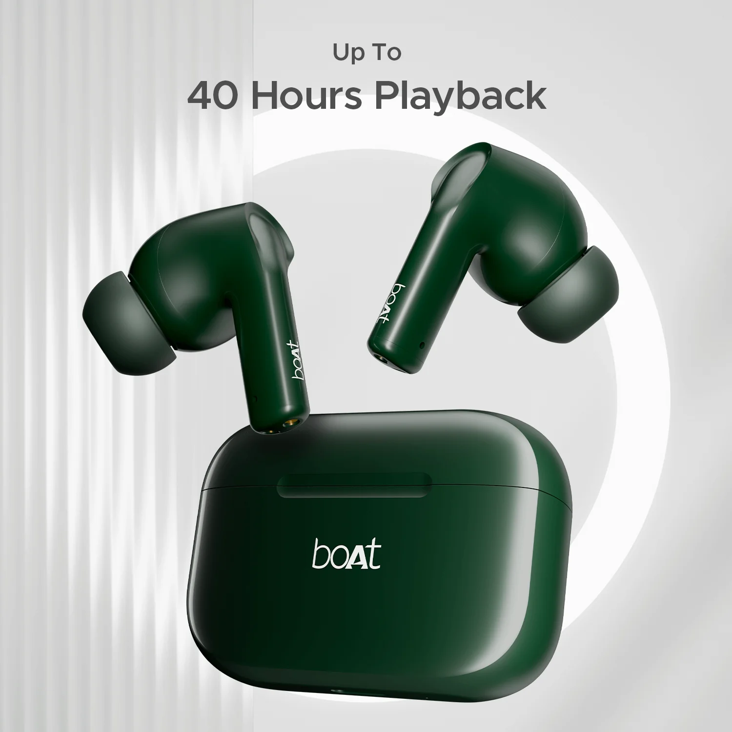 boAt Airdopes 161 SS Edition | TWS Earbuds with Massive Playback of upto 40 Hours, IPX5 Water & Sweat Resistance, IWP Technology, Type C Interface - Image 26