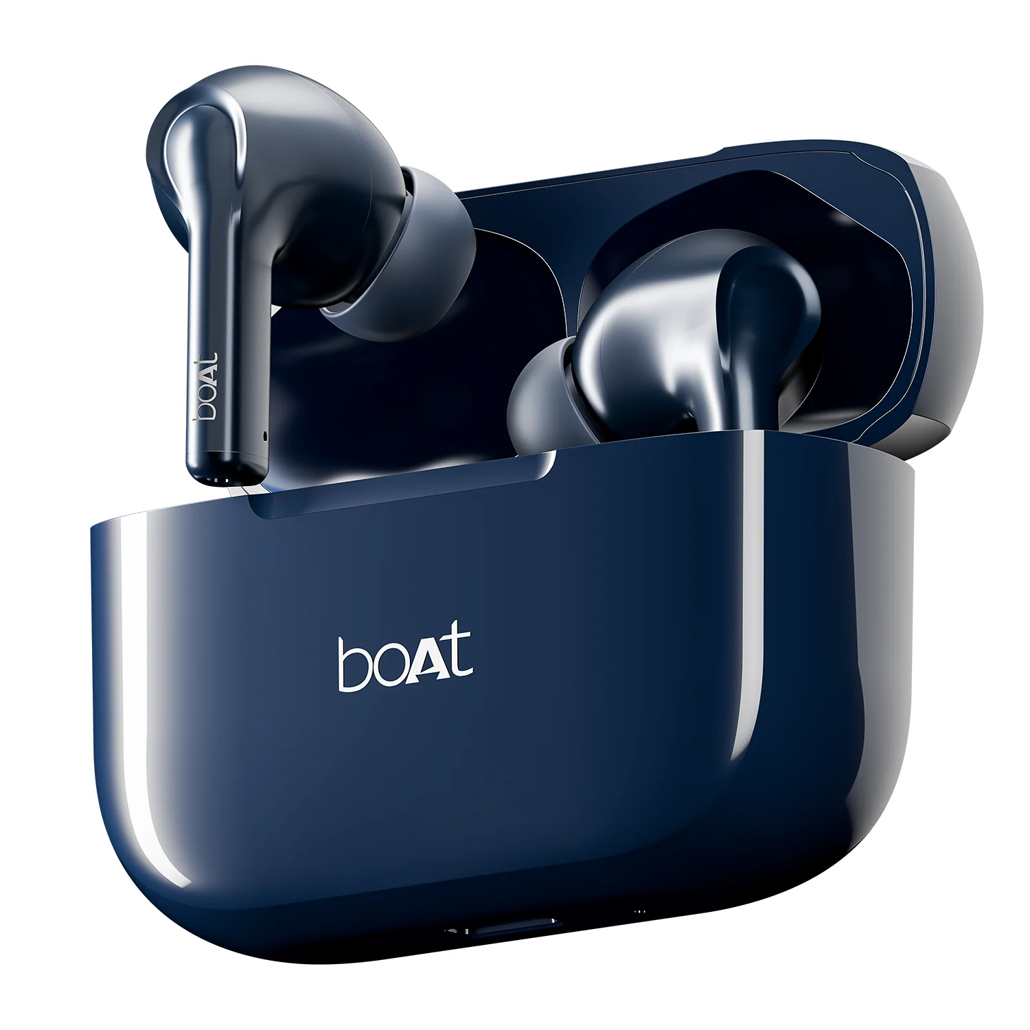 boAt Airdopes 161 SS Edition | TWS Earbuds with Massive Playback of upto 40 Hours, IPX5 Water & Sweat Resistance, IWP Technology, Type C Interface - Image 3