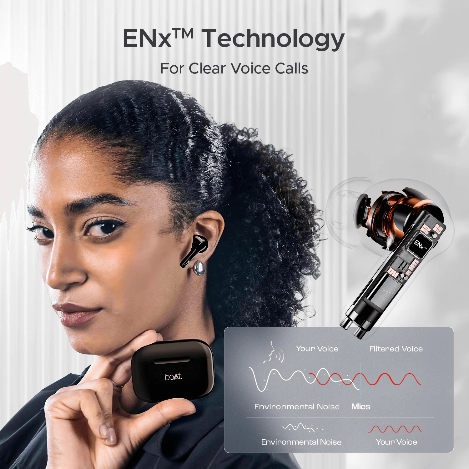 boAt Airdopes 161 SS Edition | TWS Earbuds with Massive Playback of upto 40 Hours, IPX5 Water & Sweat Resistance, IWP Technology, Type C Interface - Image 9