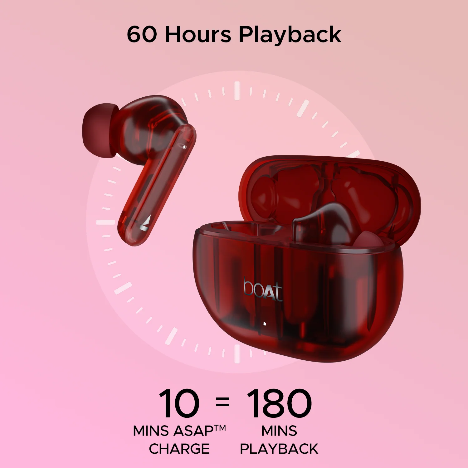boAt Airdopes 191 ANC | Wireless Earbuds with ANC up to 32dB,Quad Mics ENx™ Tech, Bluetooth v5.3 - Image 36