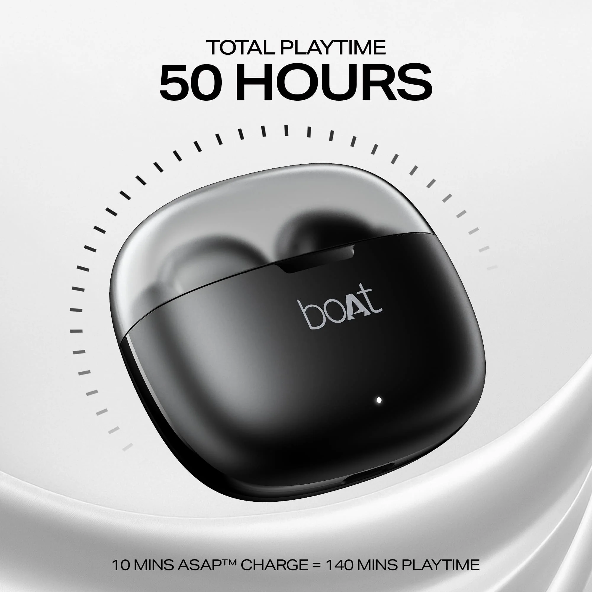boAt Airdopes 212 | Wireless Earbuds with 50 Hours Playback, BEAST™ Mode & ENx™ Calling - Image 2