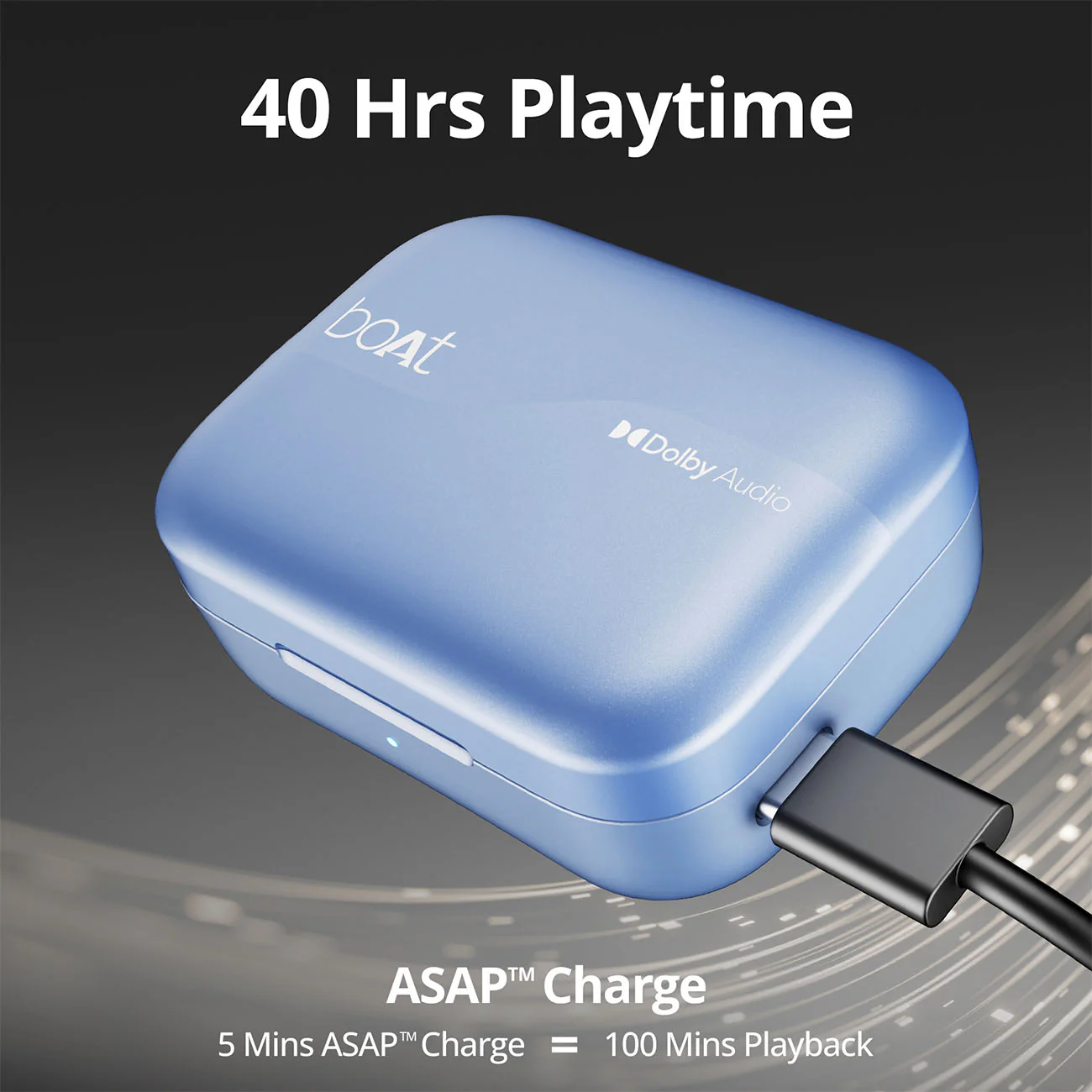 boAt Airdopes 800 | Wireless Earbuds with 40 Hours Playback,Dolby Audio,  BEAST™ Mode, ASAP™ Charge, ENx™ Technology - Image 15