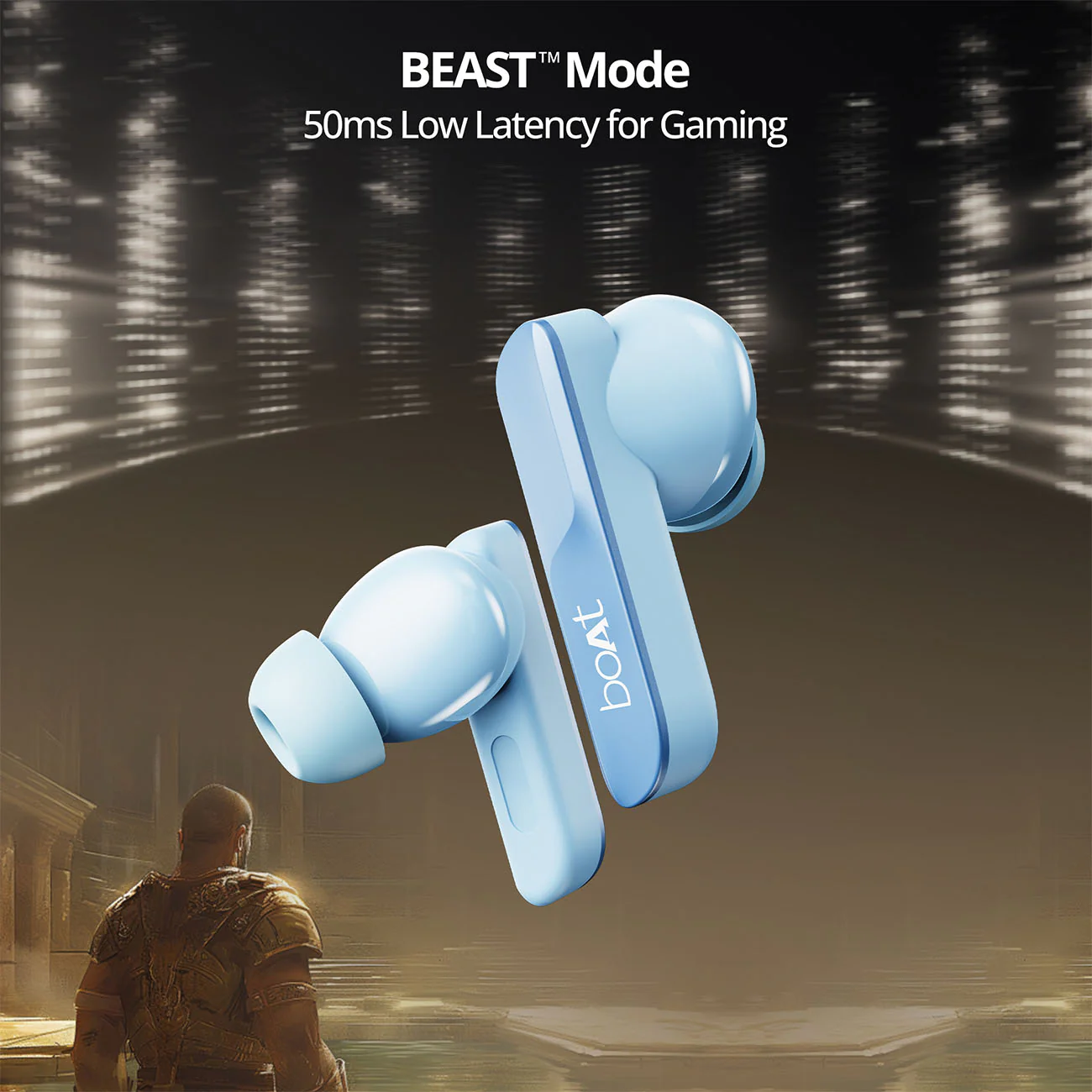 boAt Airdopes 800 | Wireless Earbuds with 40 Hours Playback,Dolby Audio,  BEAST™ Mode, ASAP™ Charge, ENx™ Technology - Image 16