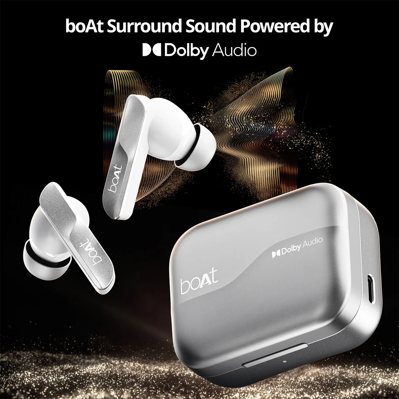 boAt Airdopes 800 | Wireless Earbuds with 40 Hours Playback,Dolby Audio,  BEAST™ Mode, ASAP™ Charge, ENx™ Technology - Image 21