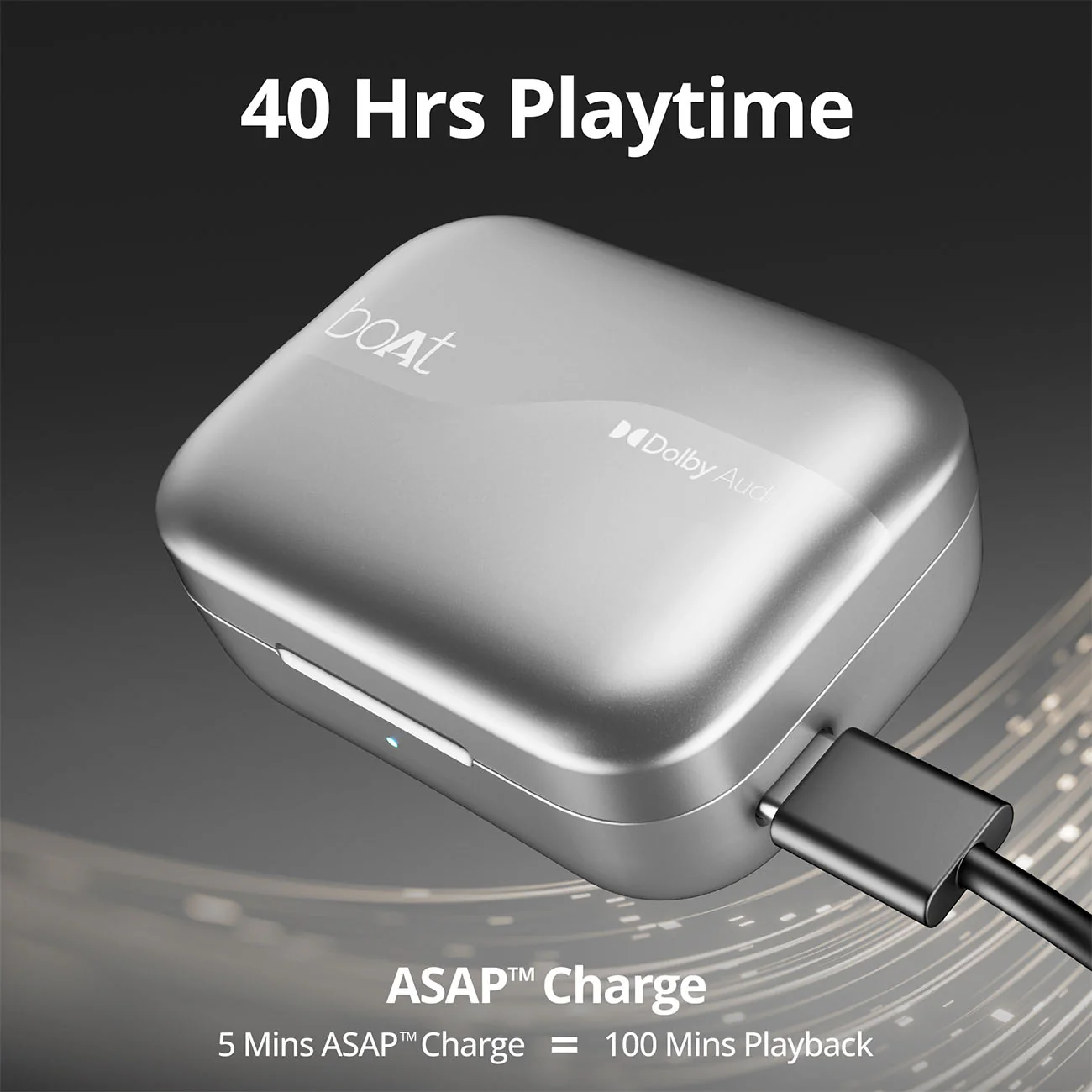 boAt Airdopes 800 | Wireless Earbuds with 40 Hours Playback,Dolby Audio,  BEAST™ Mode, ASAP™ Charge, ENx™ Technology - Image 23