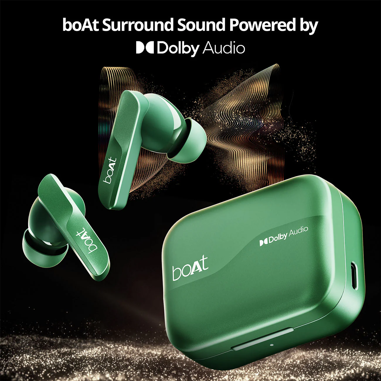 boAt Airdopes 800 | Wireless Earbuds with 40 Hours Playback,Dolby Audio,  BEAST™ Mode, ASAP™ Charge, ENx™ Technology - Image 29