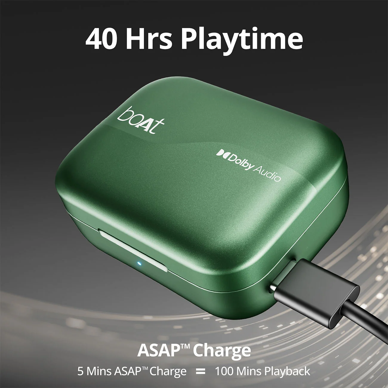 boAt Airdopes 800 | Wireless Earbuds with 40 Hours Playback,Dolby Audio,  BEAST™ Mode, ASAP™ Charge, ENx™ Technology - Image 31