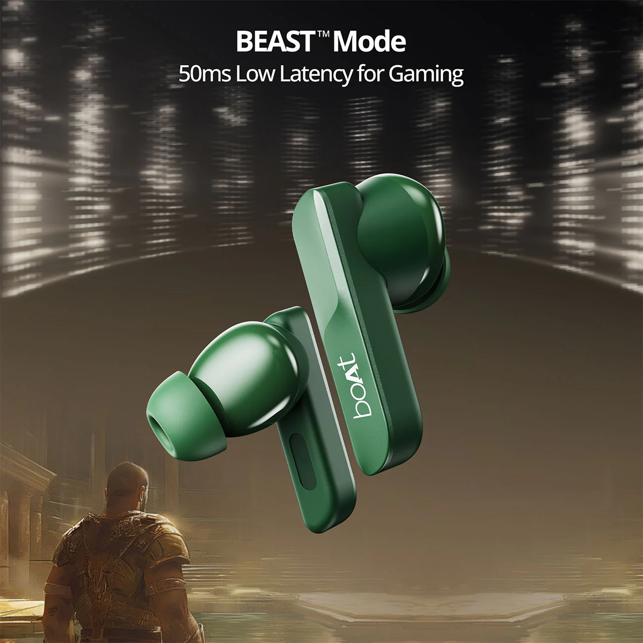 boAt Airdopes 800 | Wireless Earbuds with 40 Hours Playback,Dolby Audio,  BEAST™ Mode, ASAP™ Charge, ENx™ Technology - Image 32
