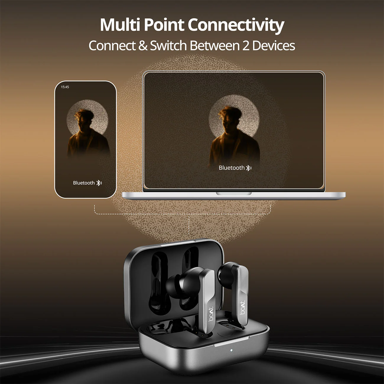 boAt Airdopes 800 | Wireless Earbuds with 40 Hours Playback,Dolby Audio,  BEAST™ Mode, ASAP™ Charge, ENx™ Technology - Image 9