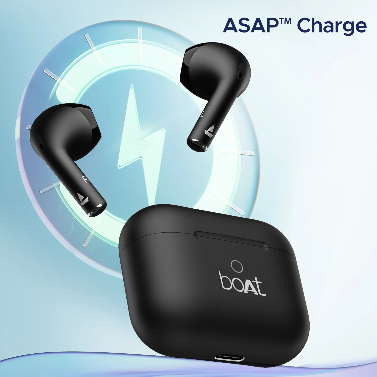 boAt Airdopes Alpha | True Wireless Earbuds with 35 Hours Playback, 13mm Drivers, ENx™ Tech, ASAP™ Charge, IWP™ Technology - Image 15