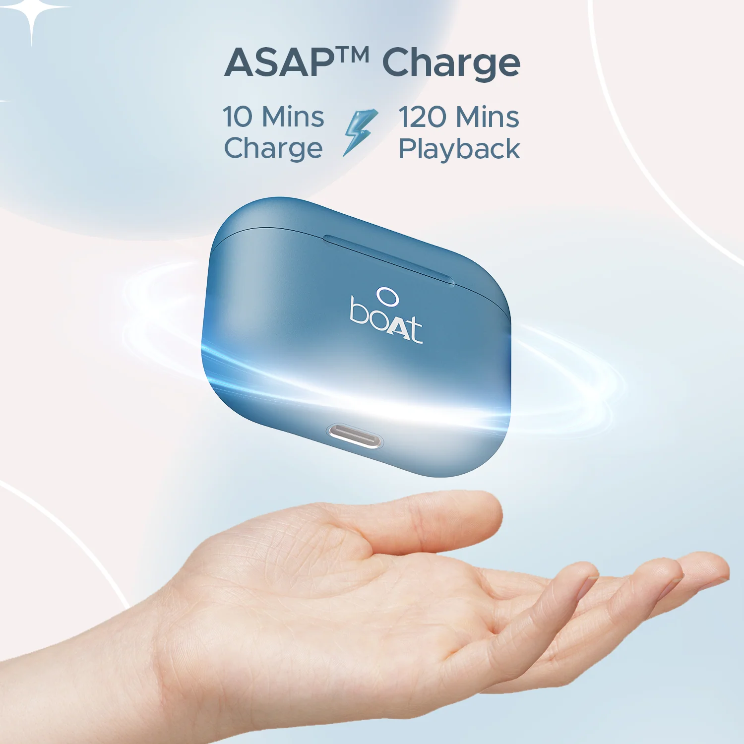 boAt Airdopes Alpha | True Wireless Earbuds with 35 Hours Playback, 13mm Drivers, ENx™ Tech, ASAP™ Charge, IWP™ Technology - Image 16