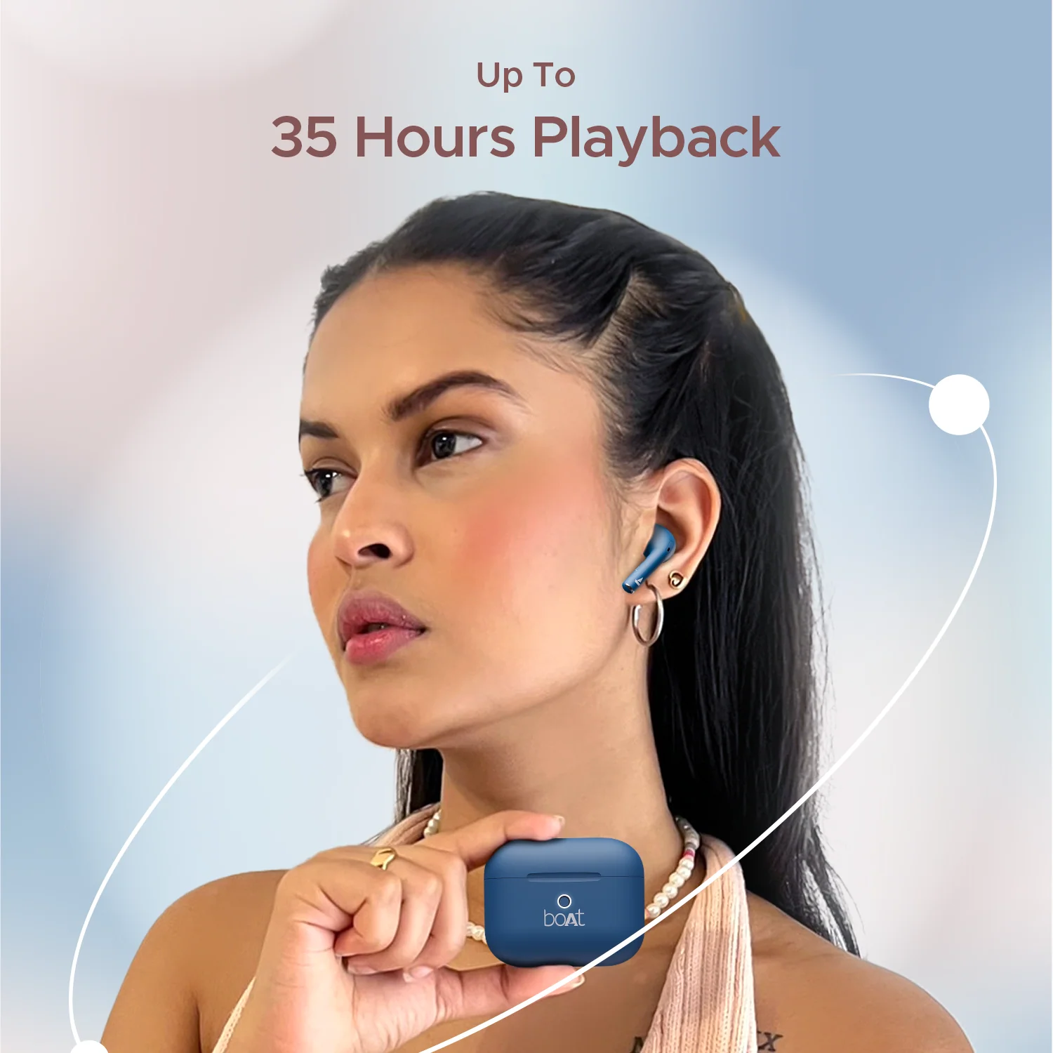 boAt Airdopes Alpha | True Wireless Earbuds with 35 Hours Playback, 13mm Drivers, ENx™ Tech, ASAP™ Charge, IWP™ Technology - Image 18