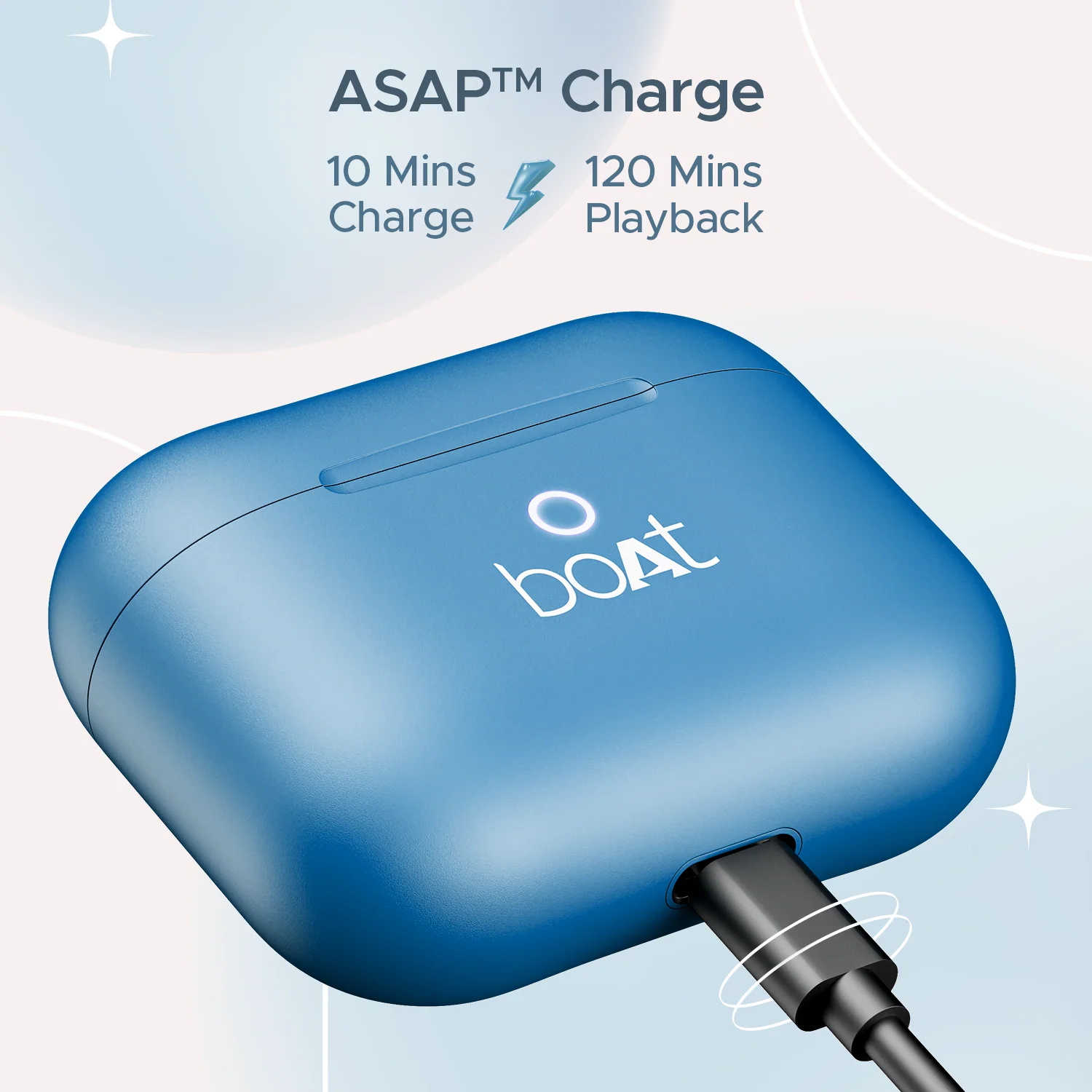 boAt Airdopes Alpha | True Wireless Earbuds with 35 Hours Playback, 13mm Drivers, ENx™ Tech, ASAP™ Charge, IWP™ Technology - Image 19