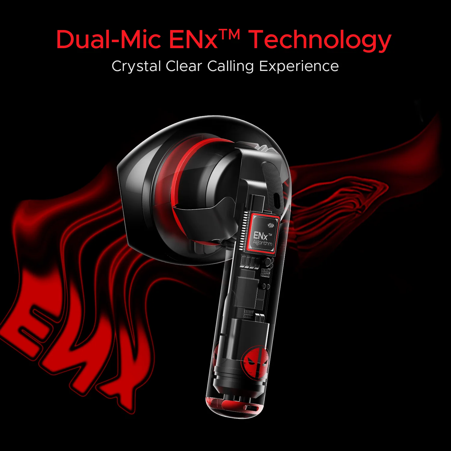 boAt Airdopes Alpha | True Wireless Earbuds with 35 Hours Playback, 13mm Drivers, ENx™ Tech, ASAP™ Charge, IWP™ Technology - Image 23